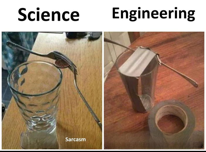 science vs engineering meme