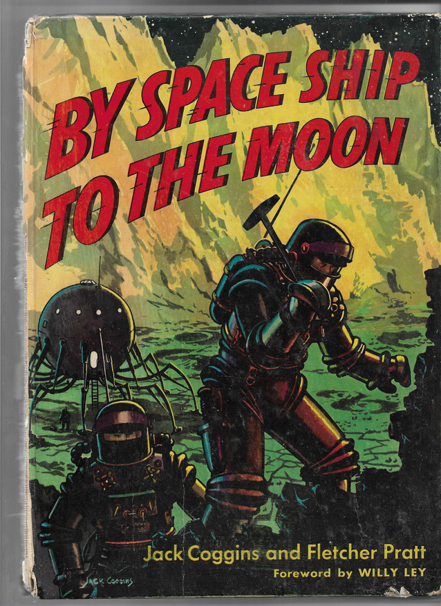 cover art By Spaceship to the Moon