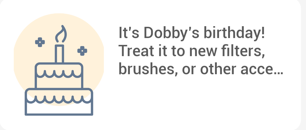 Dobby's First Birthday!