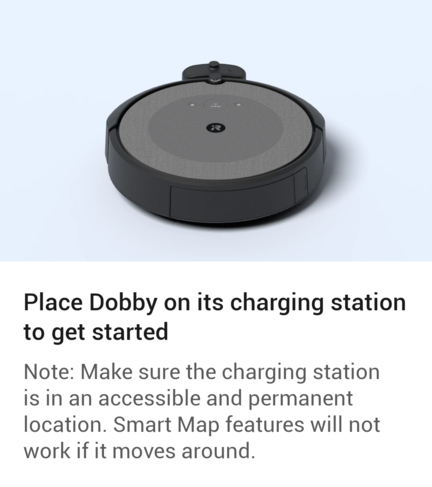 iRobot app notification screenshot