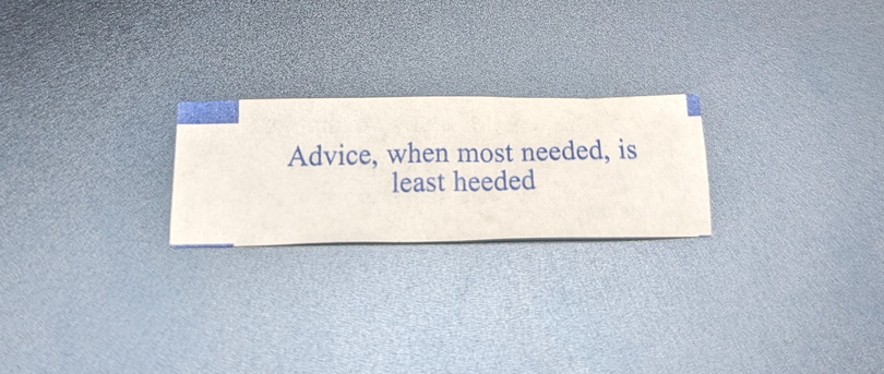 Fortune Cookies, May 2024