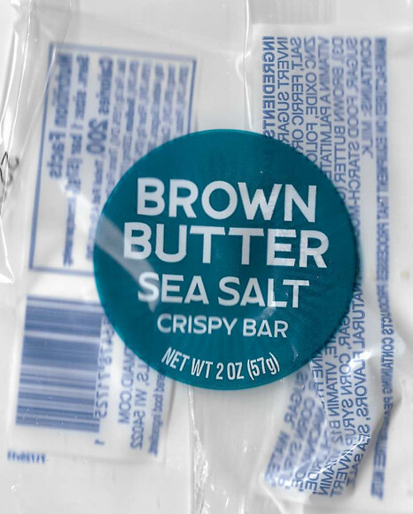 brown butter and sea salt wrapper